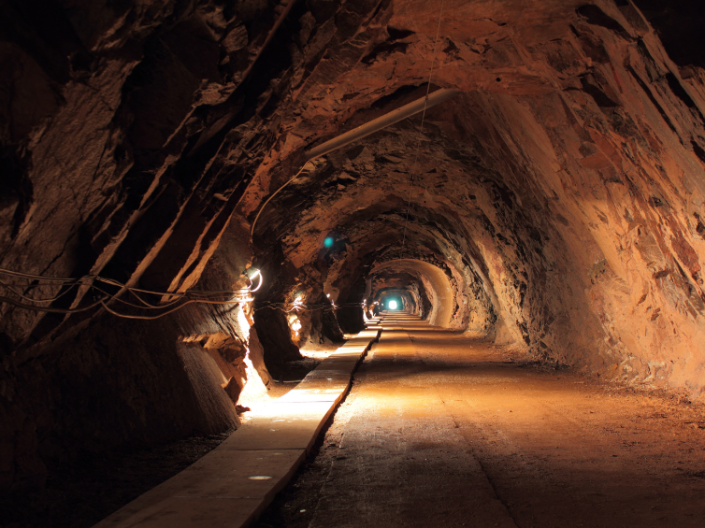 mine tunneling process